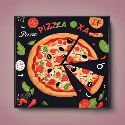 Digital Printed Pizza Boxes