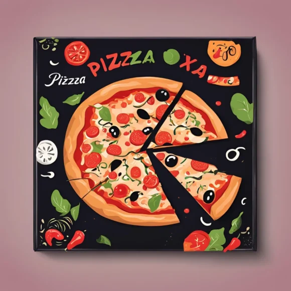 Digital Printed Pizza Boxes