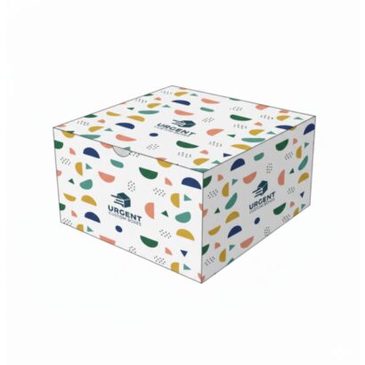 Custom 4 corner display box with high quality printing for retail displays