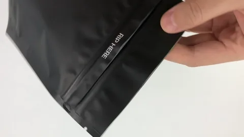 Child-Resistant Zipper (ASTM D3475 Certified) material for mylar bags