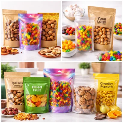 Custom Food Storage Mylar Bags for Pantry & Long-Term Storage