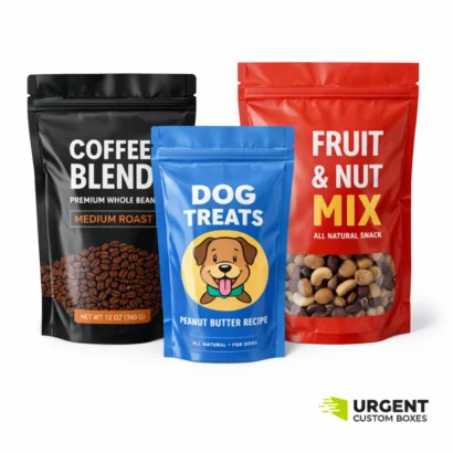 Custom Mylar pouches for retail and eCommerce products