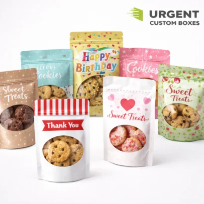 Custom Cookie Bags for Bakery, Snacks & Gifts