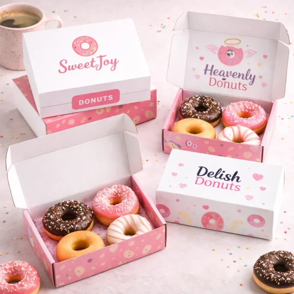 Used Donut Box Custom Donut Boxes | Printed Customized Donut Box at Wholesale Rates