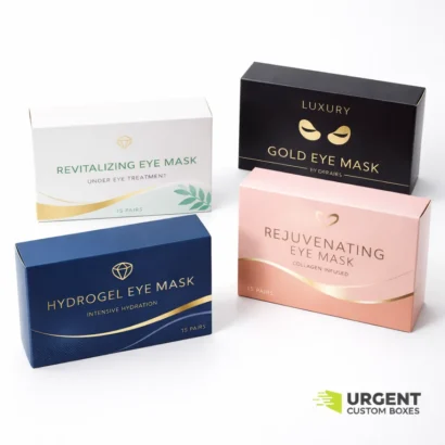 Custom Eye Mask Packaging for Premium Skincare & Spa Brands