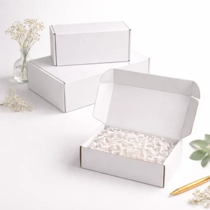 Custom White Color Mailer Boxes