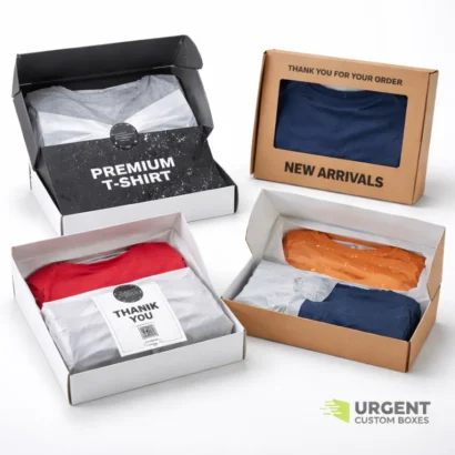 Custom T-shirt Packaging Boxes