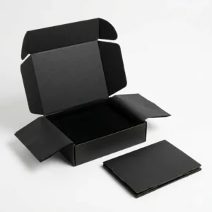 Custom Black Mailer Boxes