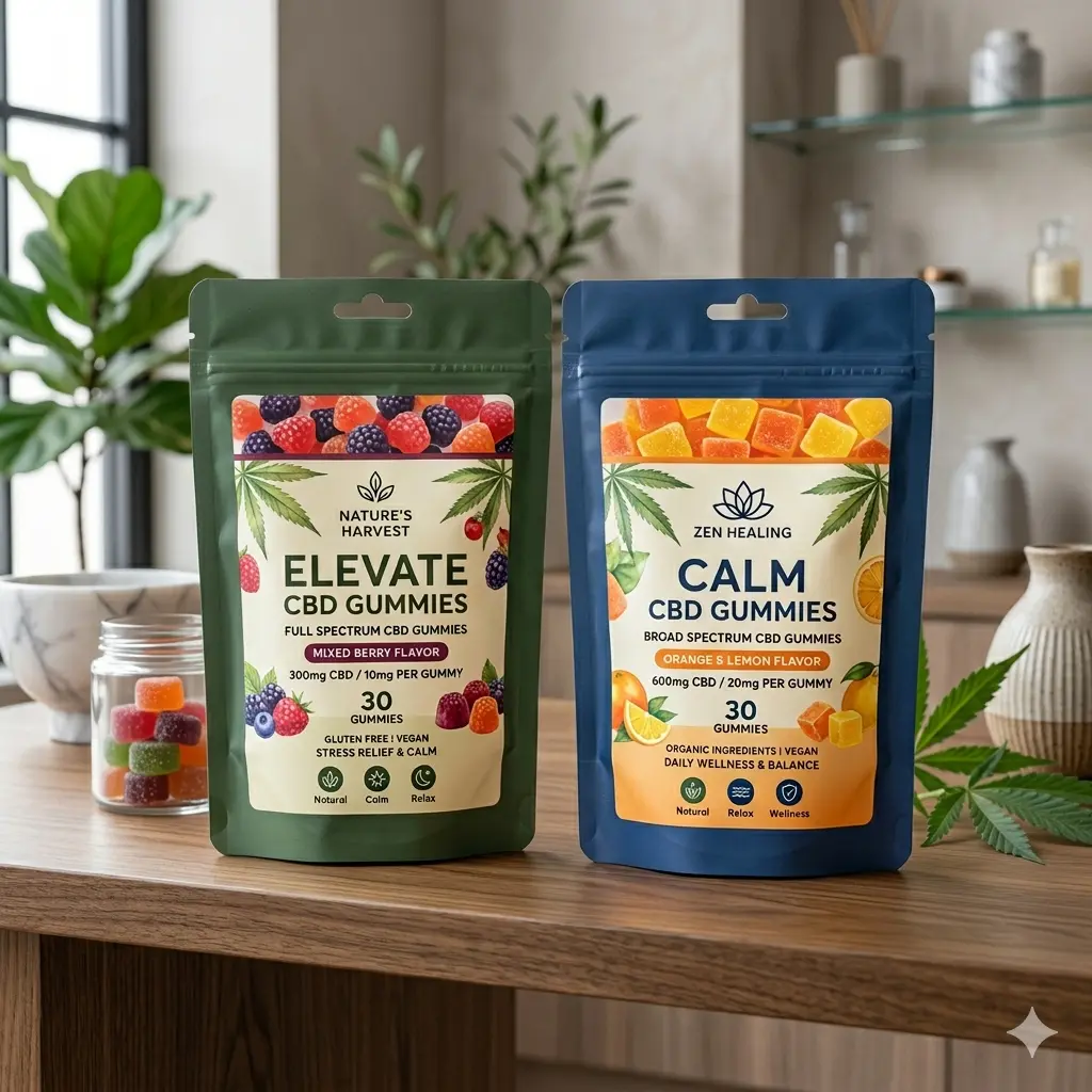 CBD Gummy Pouches