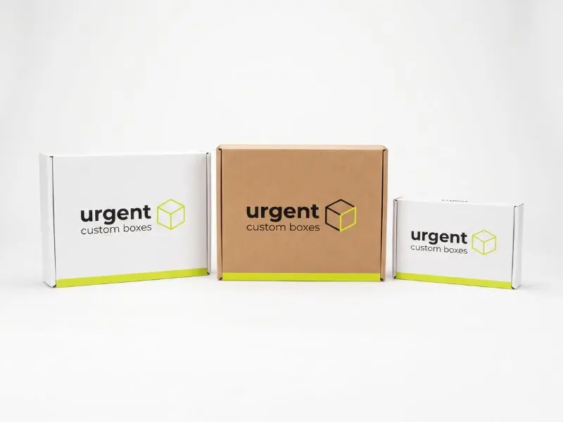 Three Types of Custom Boxes Grouped - Mailer Boxes, Shipping Boxes, and Folding Cartons
