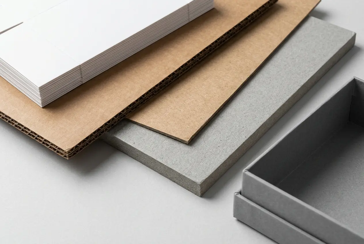 Custom packaging material samples by Urgent Custom Boxes